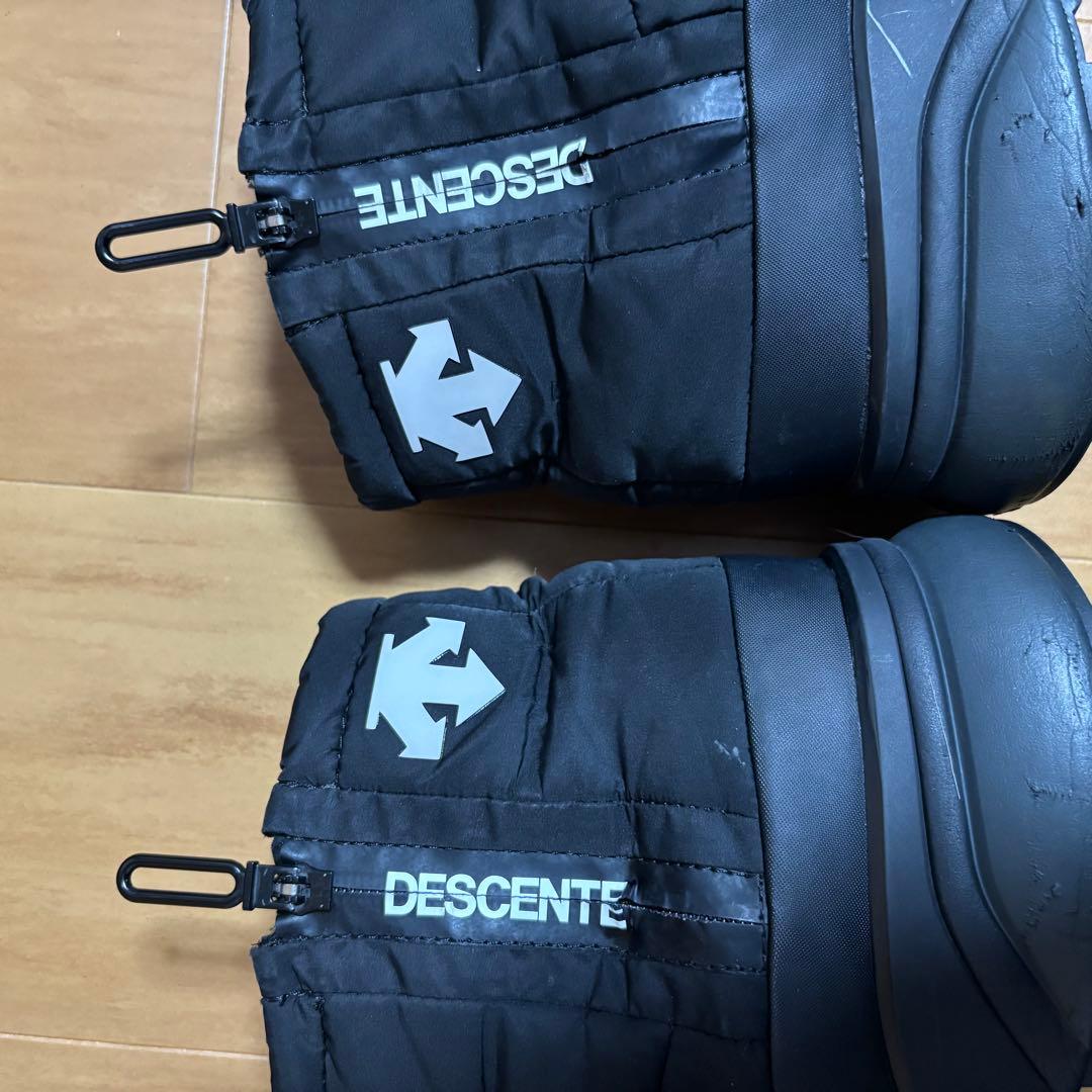 DESCENTE デサント アクティブウィンター ショート スノー ブーツ黒