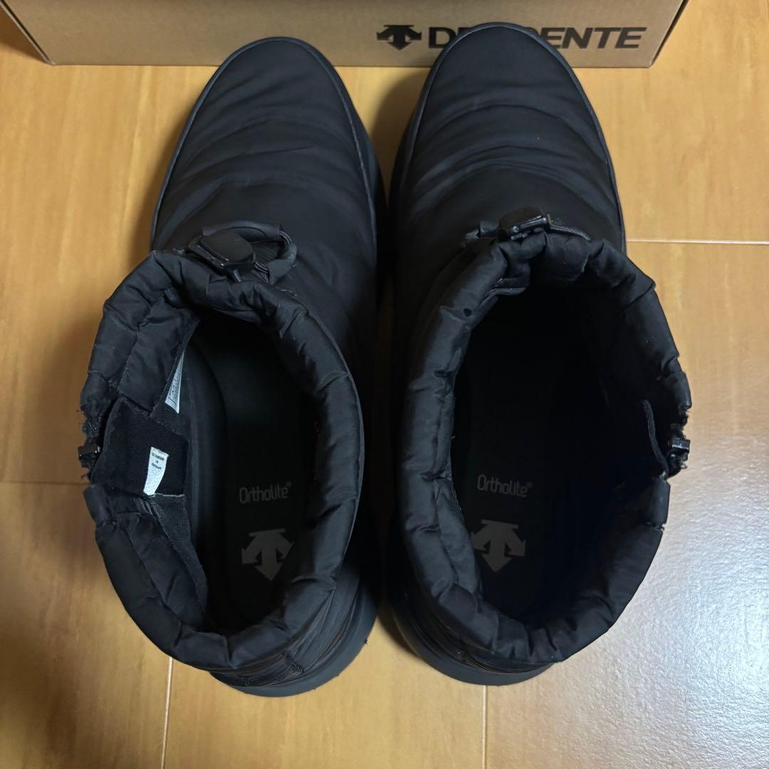 DESCENTE デサント アクティブウィンター ショート スノー ブーツ黒