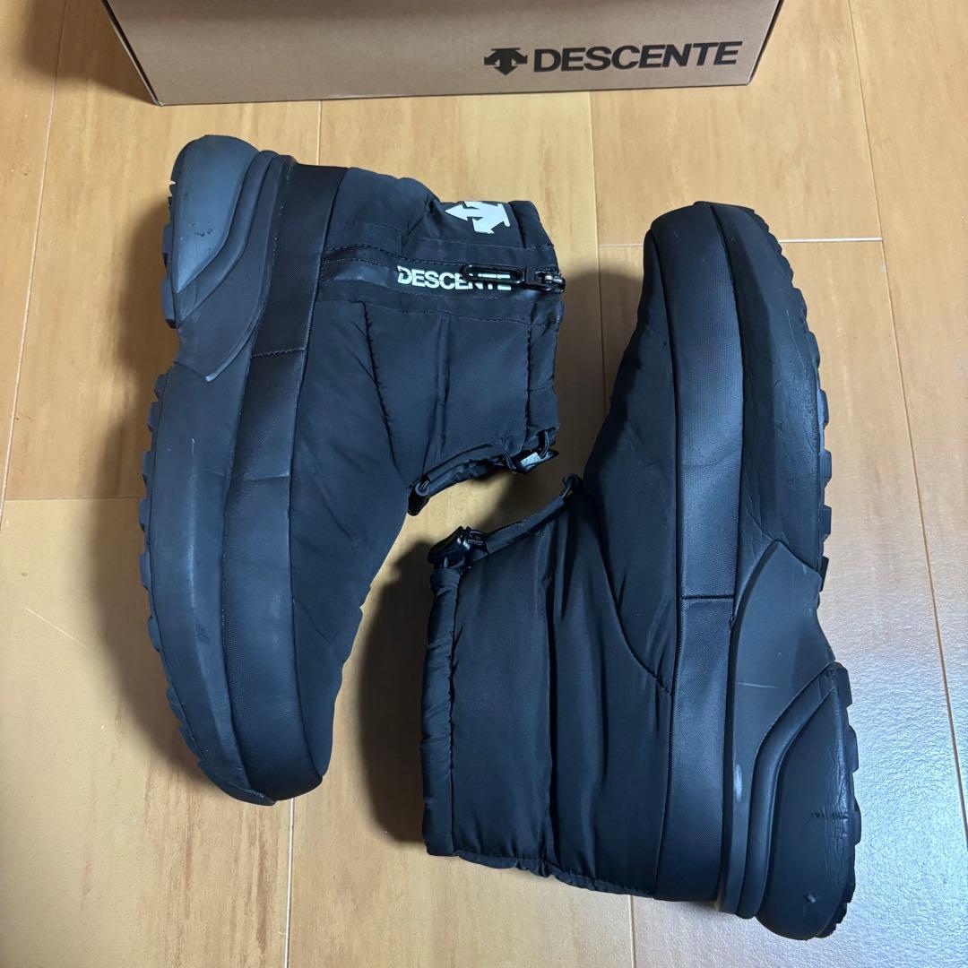 DESCENTE デサント アクティブウィンター ショート スノー ブーツ黒