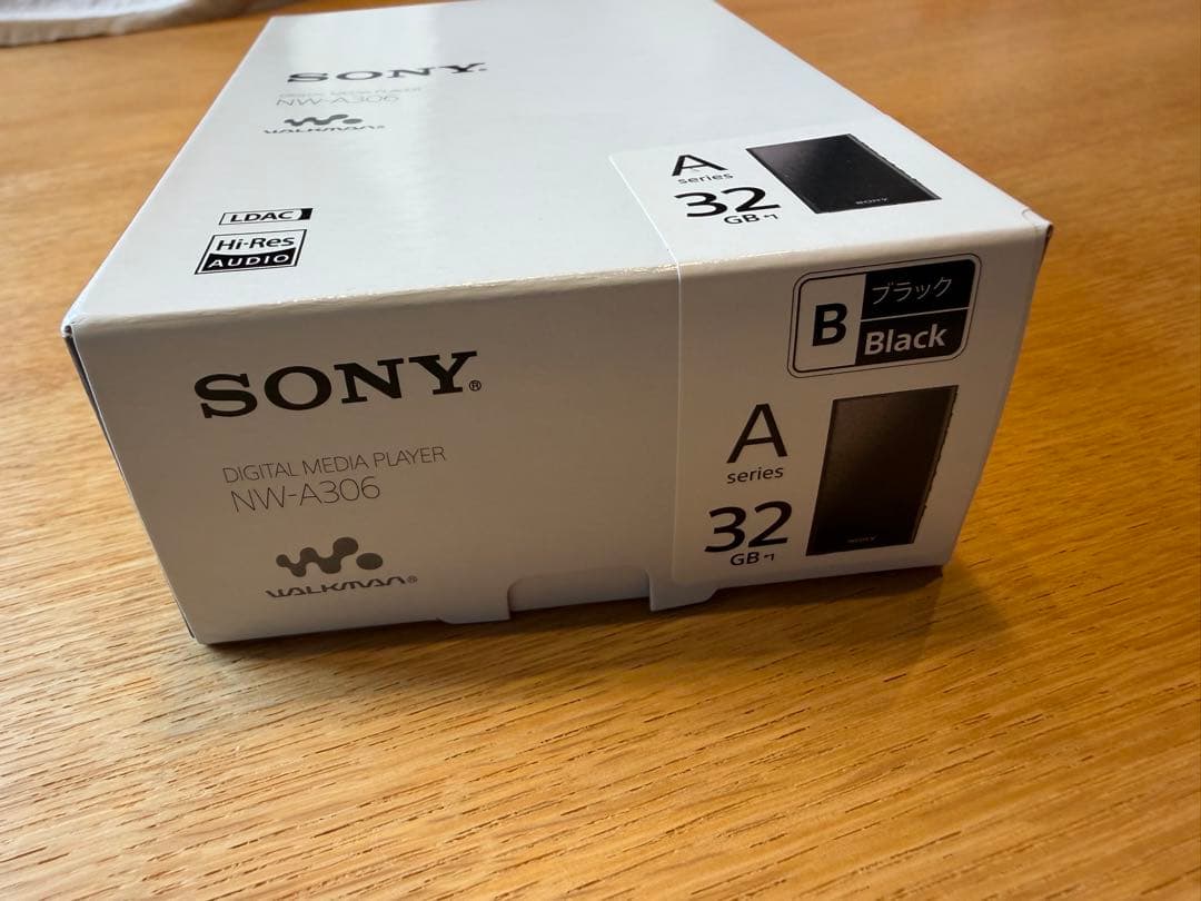 SONY NW-A306 デジタルメディアプレーヤー 32GB ブラック
