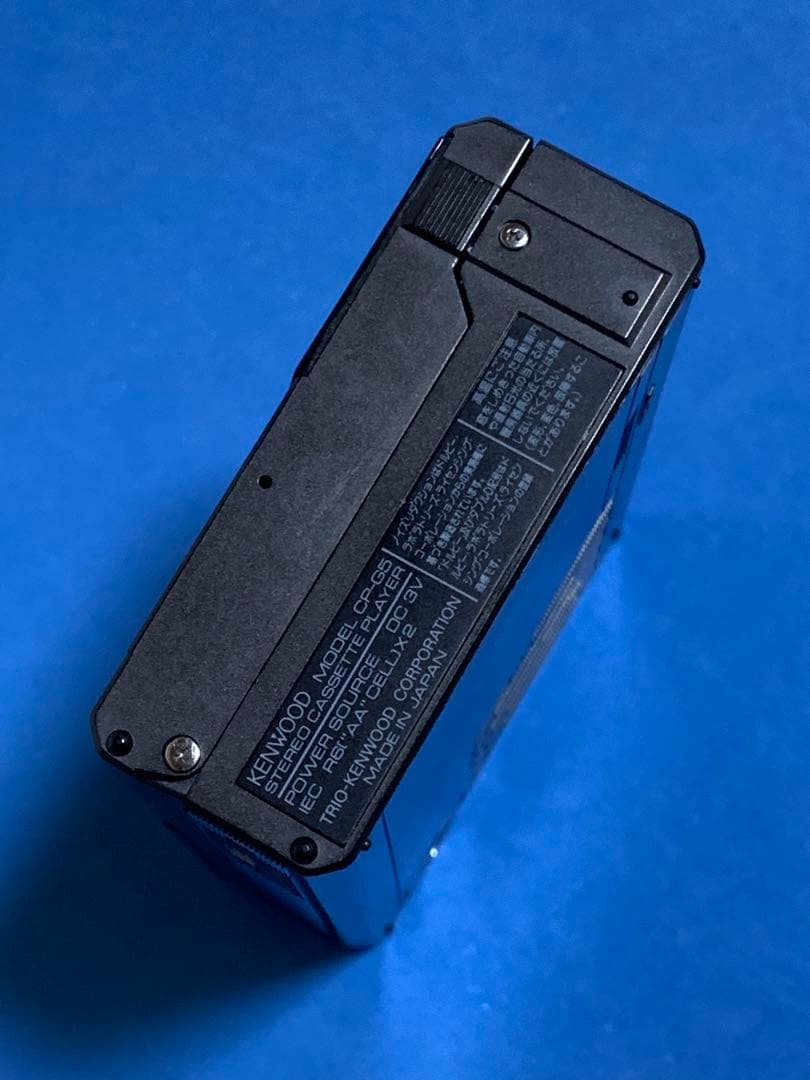 KENWOOD オートリバース ステレオカセットプレーヤー CP-G5 動作美品