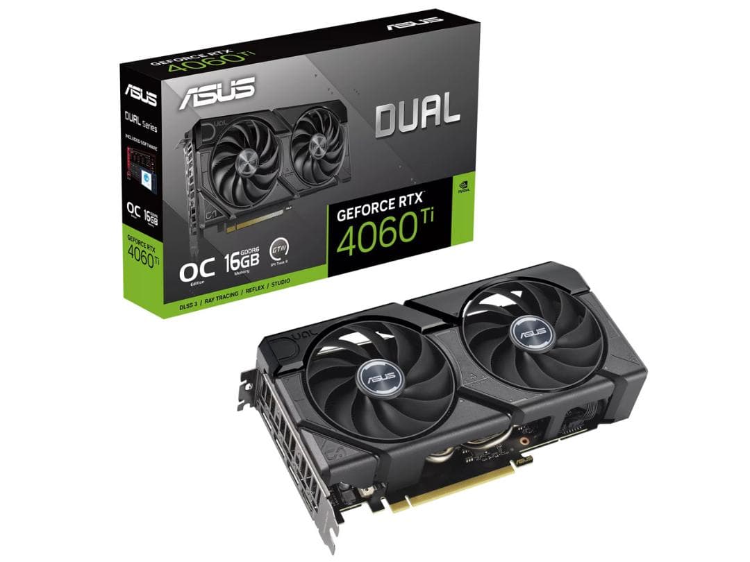 新品 ☆ASUS RTX 4060 Ti EVO OC Edition 16GB