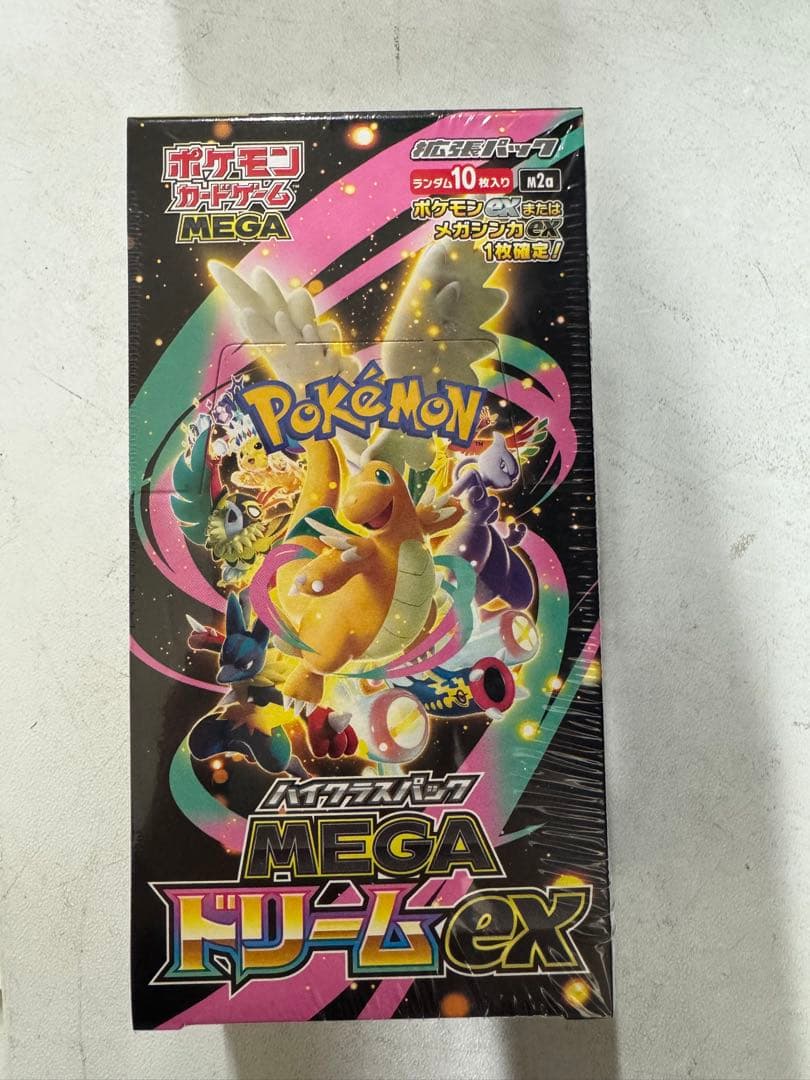 ポケモンカードゲーム MEGA ドリームEX 10枚入り(1BOX)