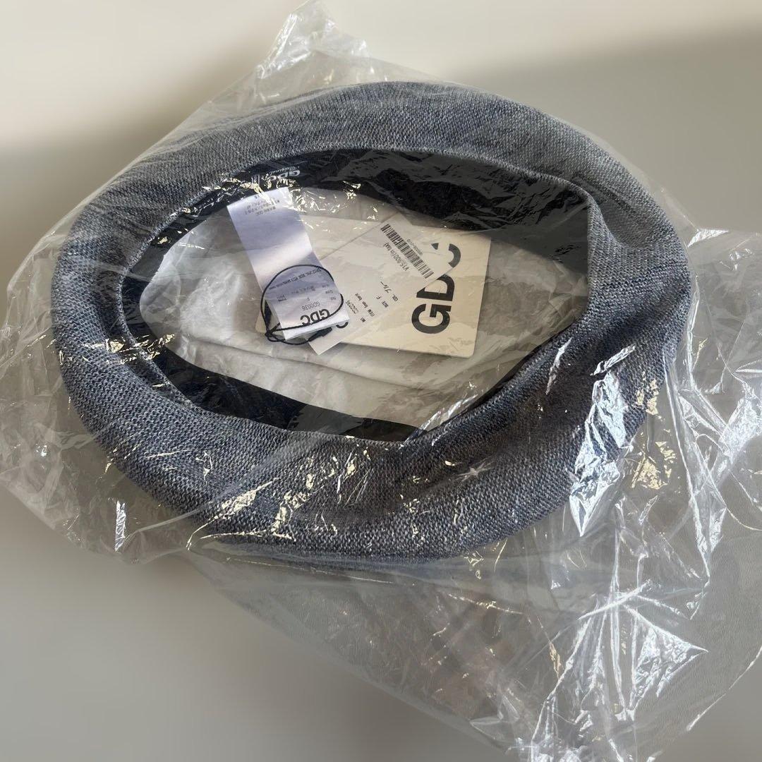 新品！GDC CA4LA Linen Beret ベレー帽 ブルー