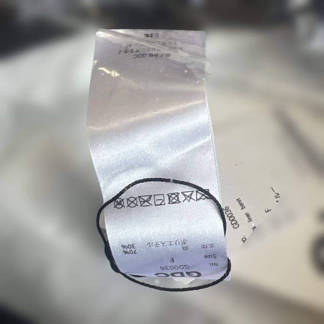 新品！GDC CA4LA Linen Beret ベレー帽 ブルー