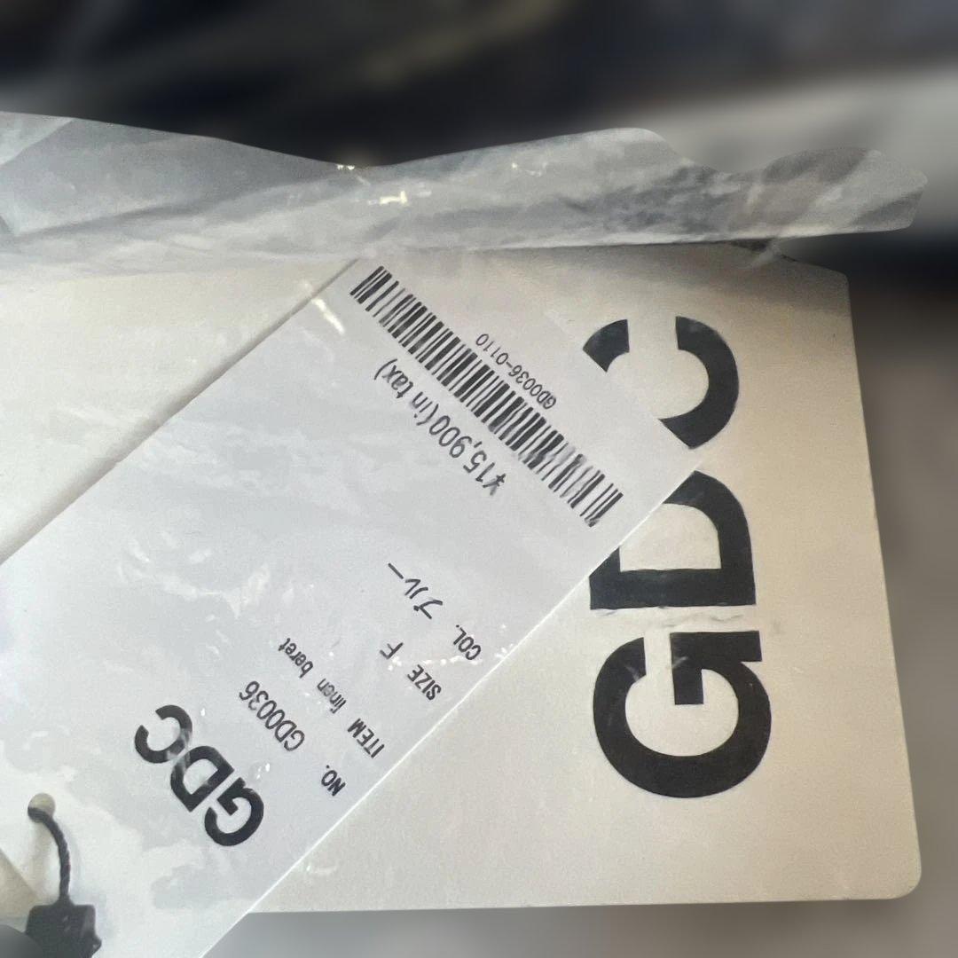 新品！GDC CA4LA Linen Beret ベレー帽 ブルー