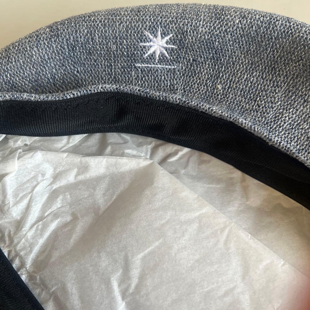 新品！GDC CA4LA Linen Beret ベレー帽 ブルー