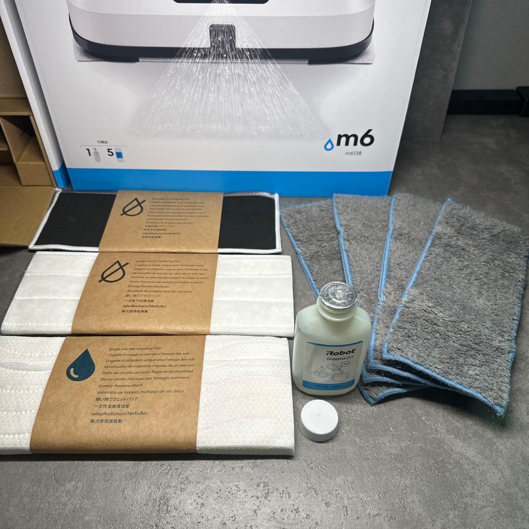 付属品完備 iRobot アイロボット Braavajet m6ブラーバジェット