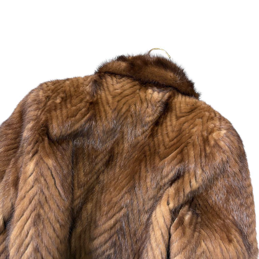 SAGA MINK サガミンク ミンクファーコート ロングコート 毛皮 11