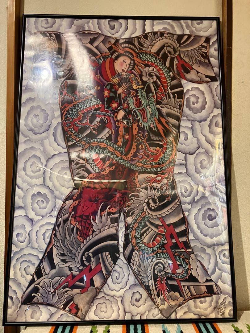 TATTOO タトゥー　ポスター　大判　刺青