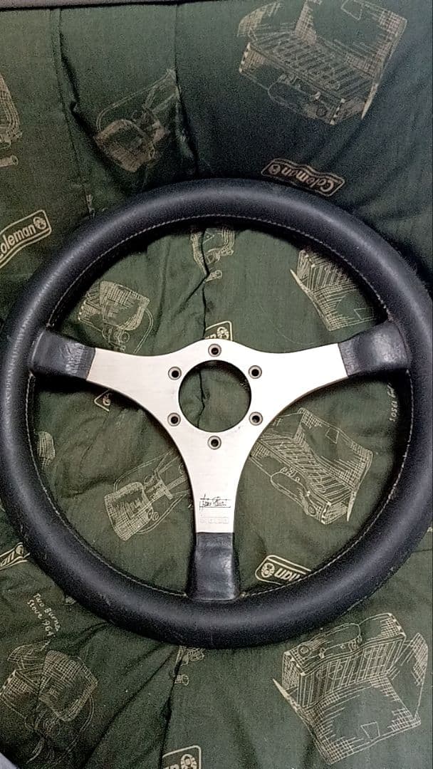 れ*ん様 momo モモ　ジャッキースチュワート　ステアリング　旧車　当時物