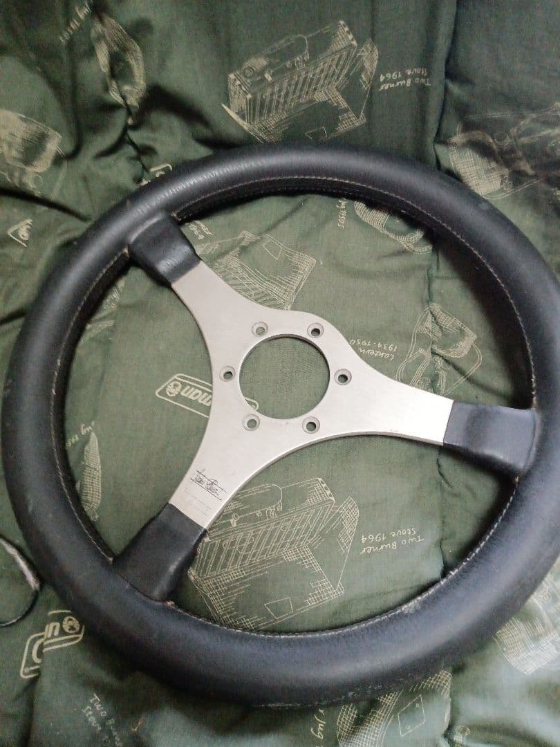 れ*ん様 momo モモ　ジャッキースチュワート　ステアリング　旧車　当時物