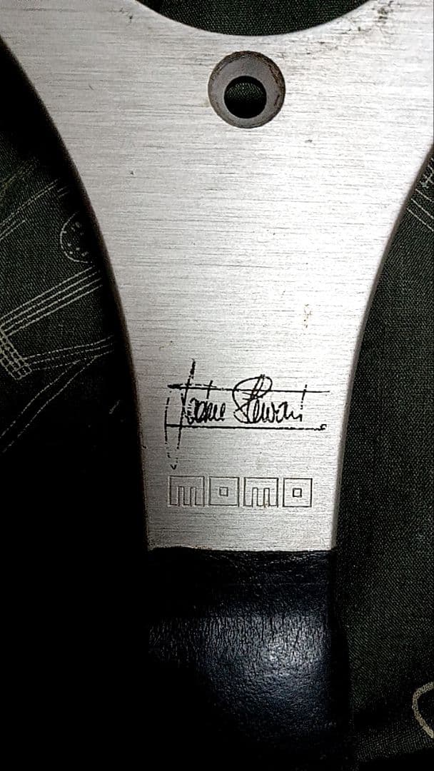 れ*ん様 momo モモ　ジャッキースチュワート　ステアリング　旧車　当時物