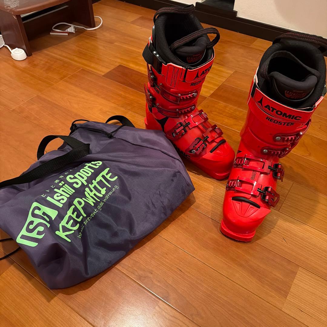 ATOMIC REDSTER スキー ブーツ レッド25.5cm