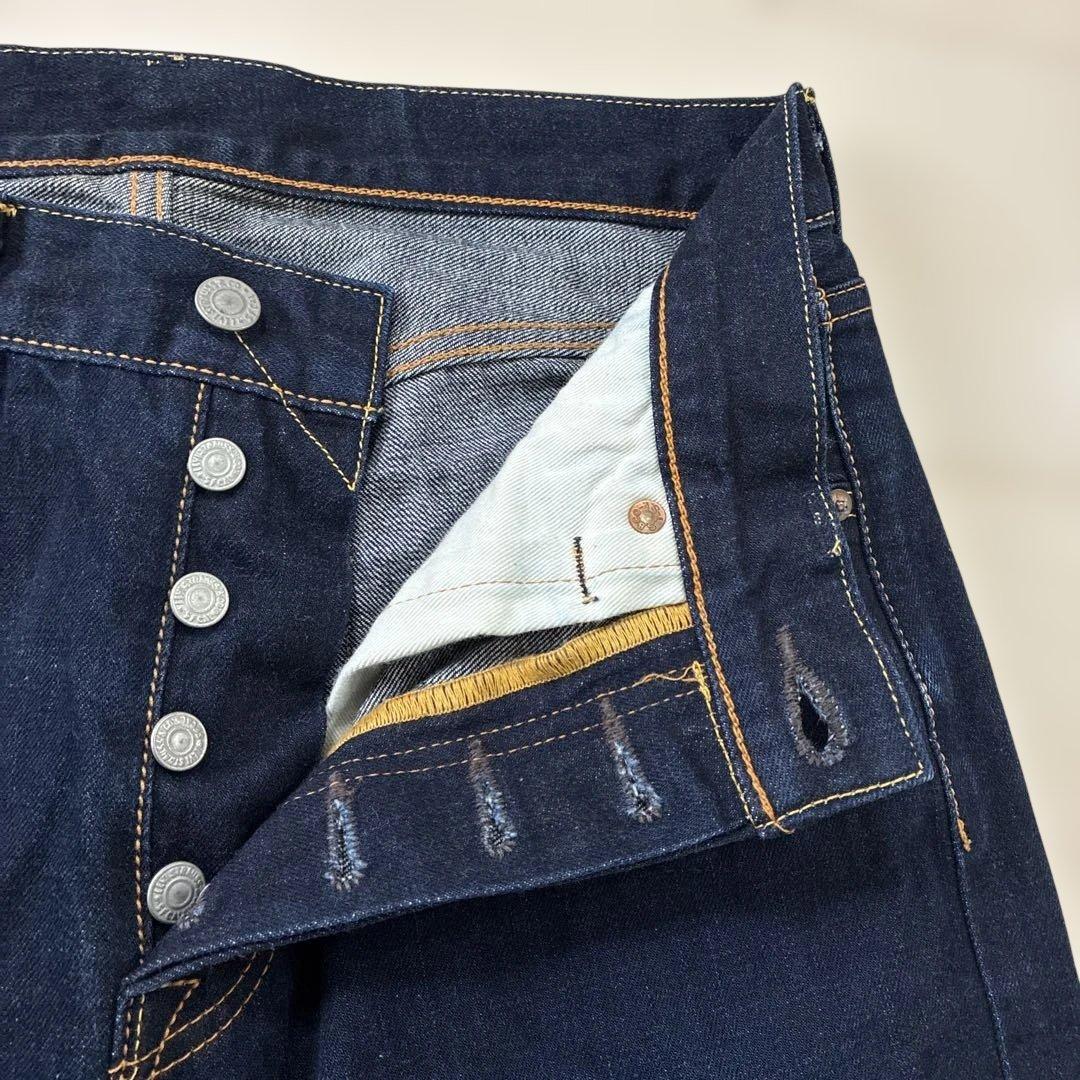 リーバイス　濃紺デニムセットアップ トラッカージャケット 501 W31 赤耳