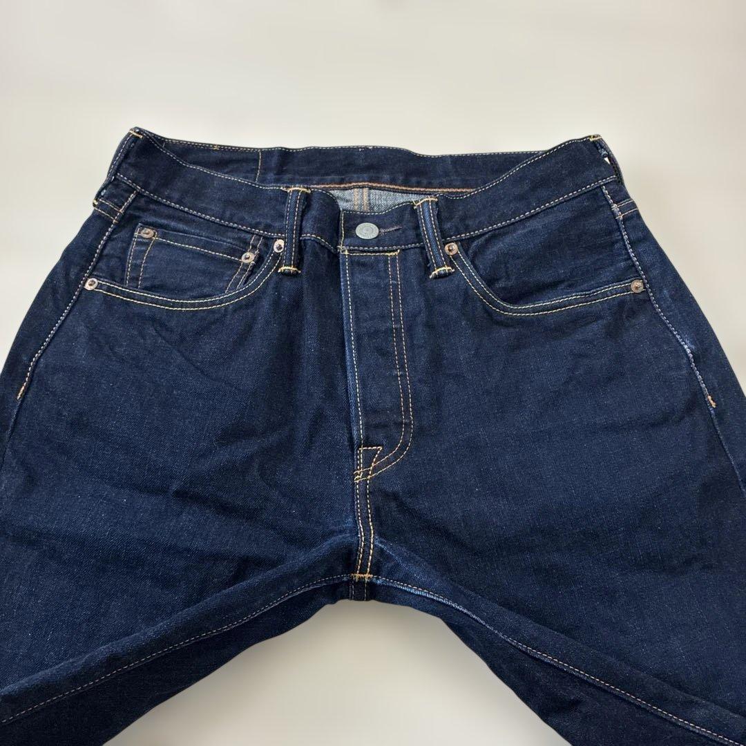 リーバイス　濃紺デニムセットアップ トラッカージャケット 501 W31 赤耳