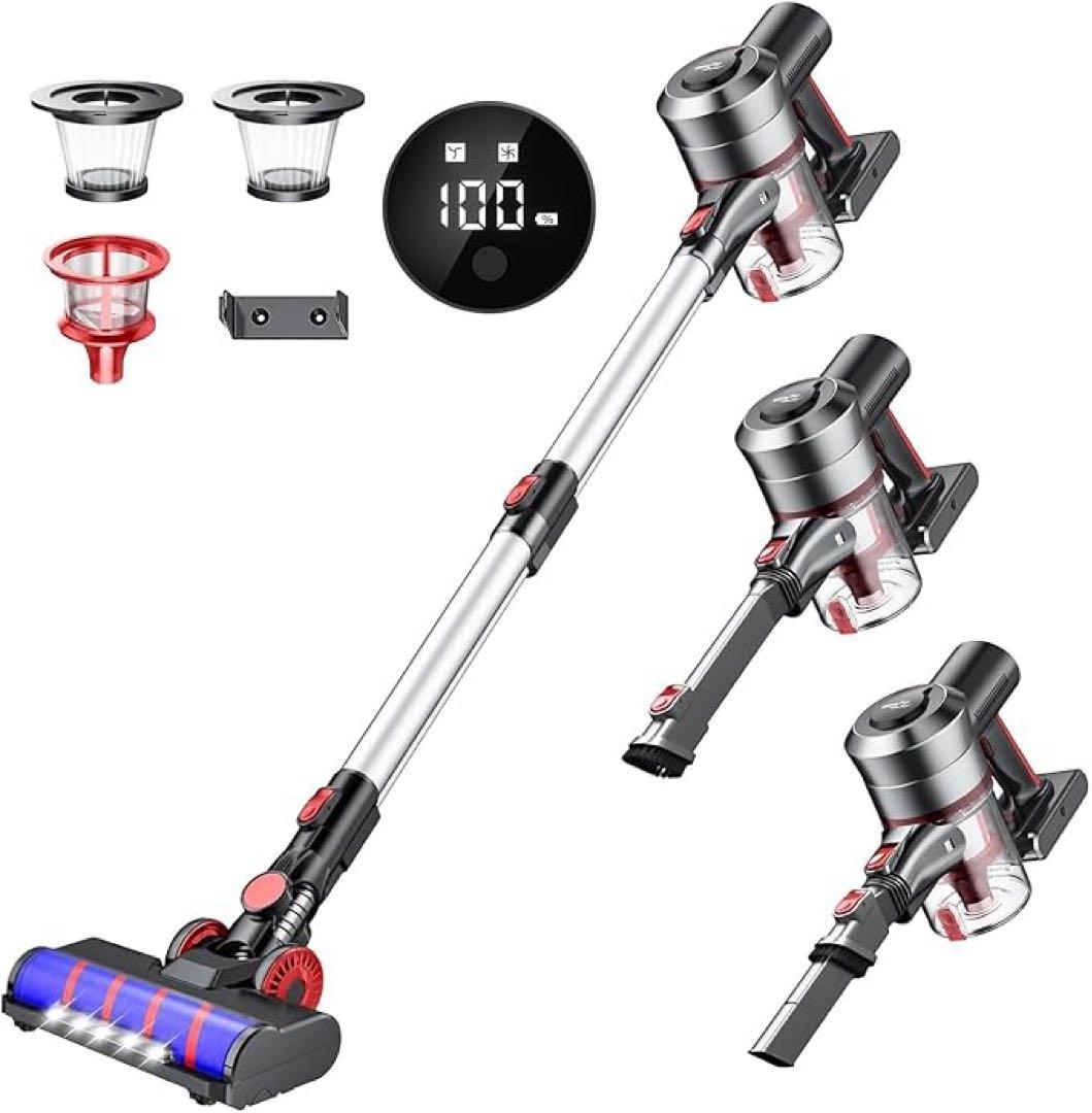 掃除機 45000pa コードレス掃除機 サイクロン ハンディクリーナー