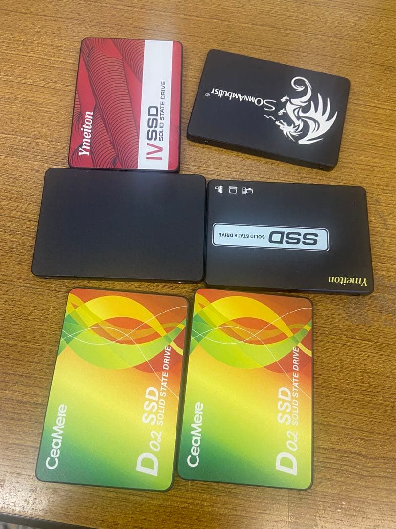 ジャンク2.5インチSSD 256GB 6枚