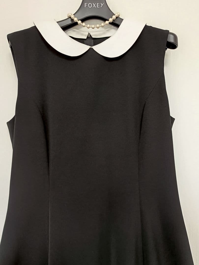 ☆フォクシーニューヨークPetit Noir ALICE 白襟ワンピース希少42