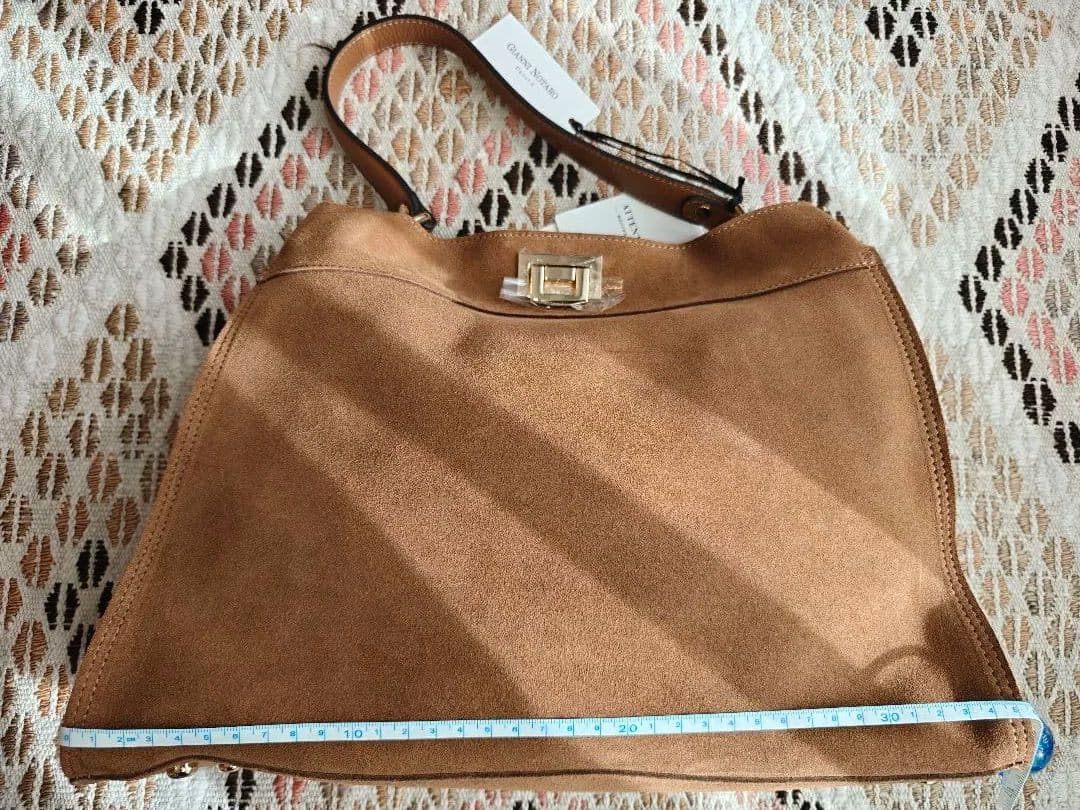 【新品未使用】GIANNI NOTARO イエナ スエード バッグ タグ付き