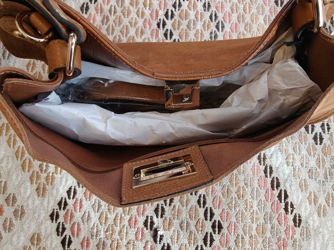 【新品未使用】GIANNI NOTARO イエナ スエード バッグ タグ付き