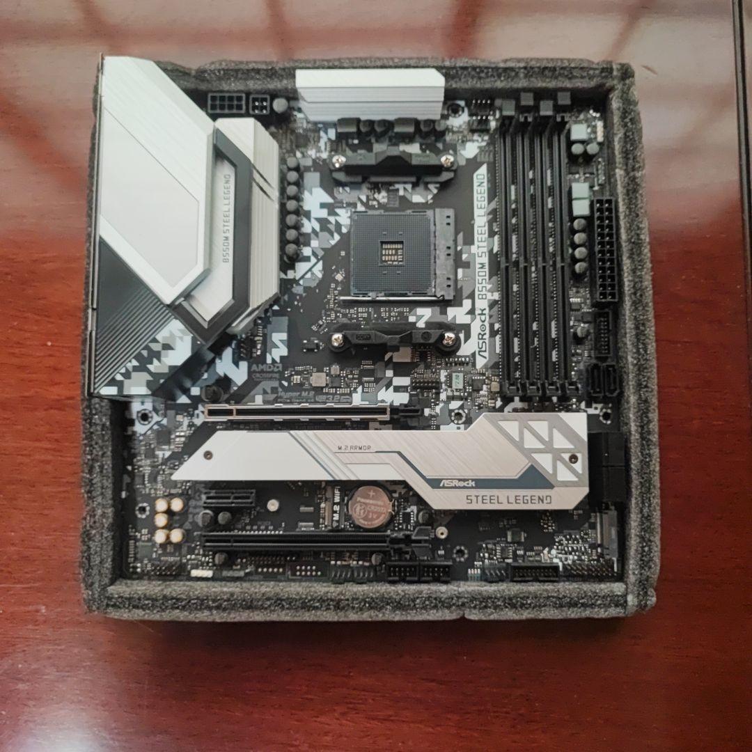 ASRock B550M STEEL LEGEND マザーボード