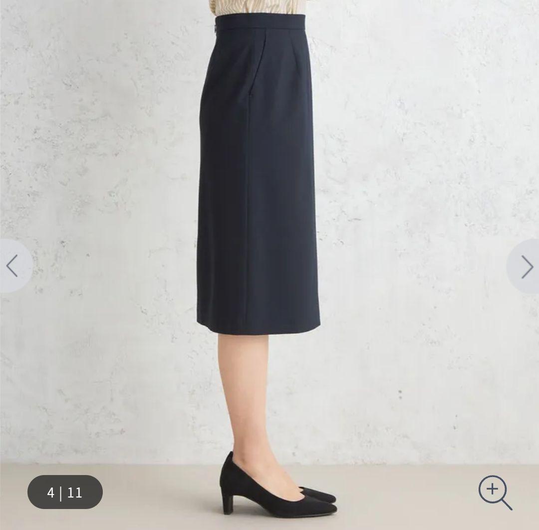 AOKI 青木 スーツ セットジャケット 5号 スカート 3号 紺