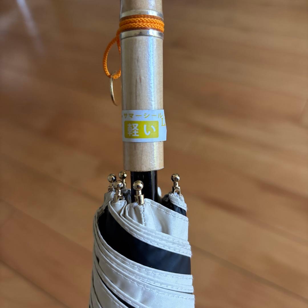 アニエスべー　折りたたみ　サマーシールド日傘 晴雨兼用 agnes b.