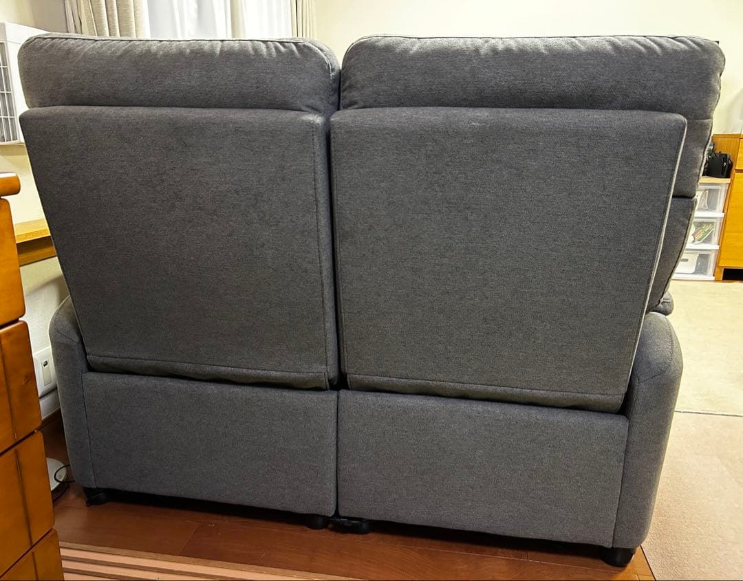 【送料込み】ニトリ　電動リクライニングソファ　２人掛け用