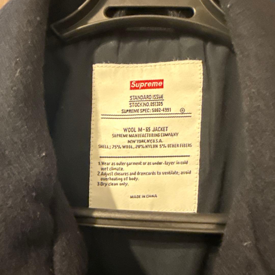 り*ご様 suprme M-65 wool jacket
