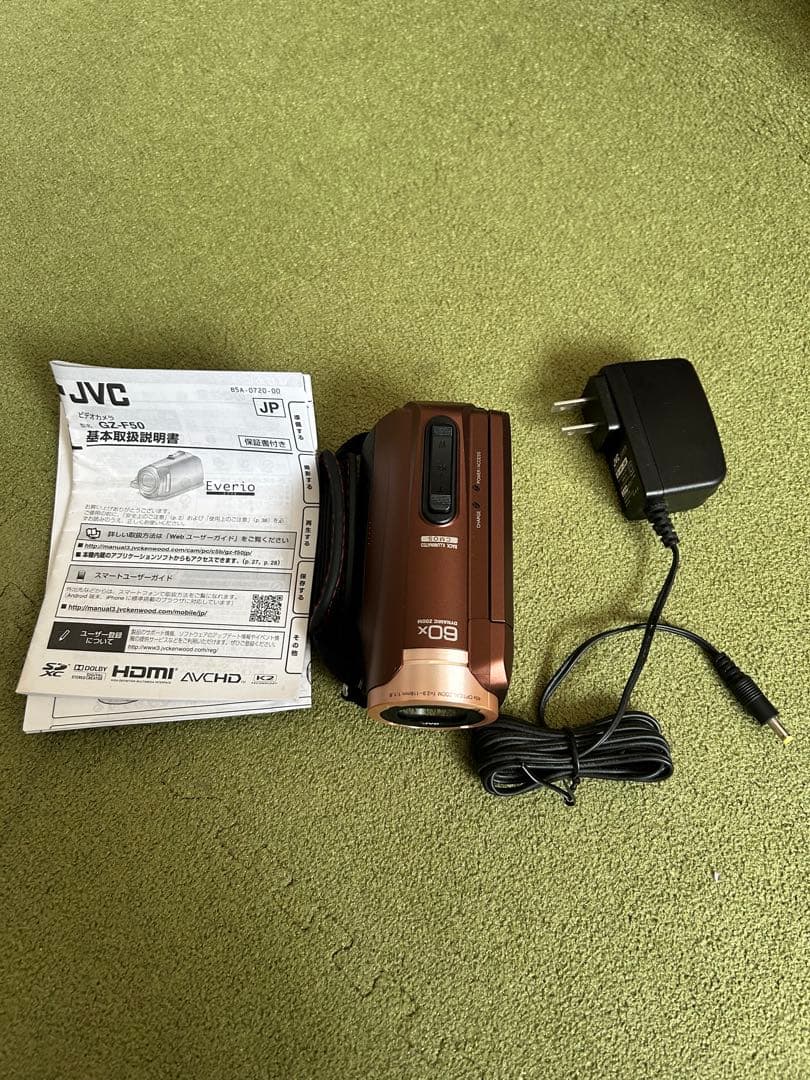 JVC GZ-F50 ビデオカメラ　everio