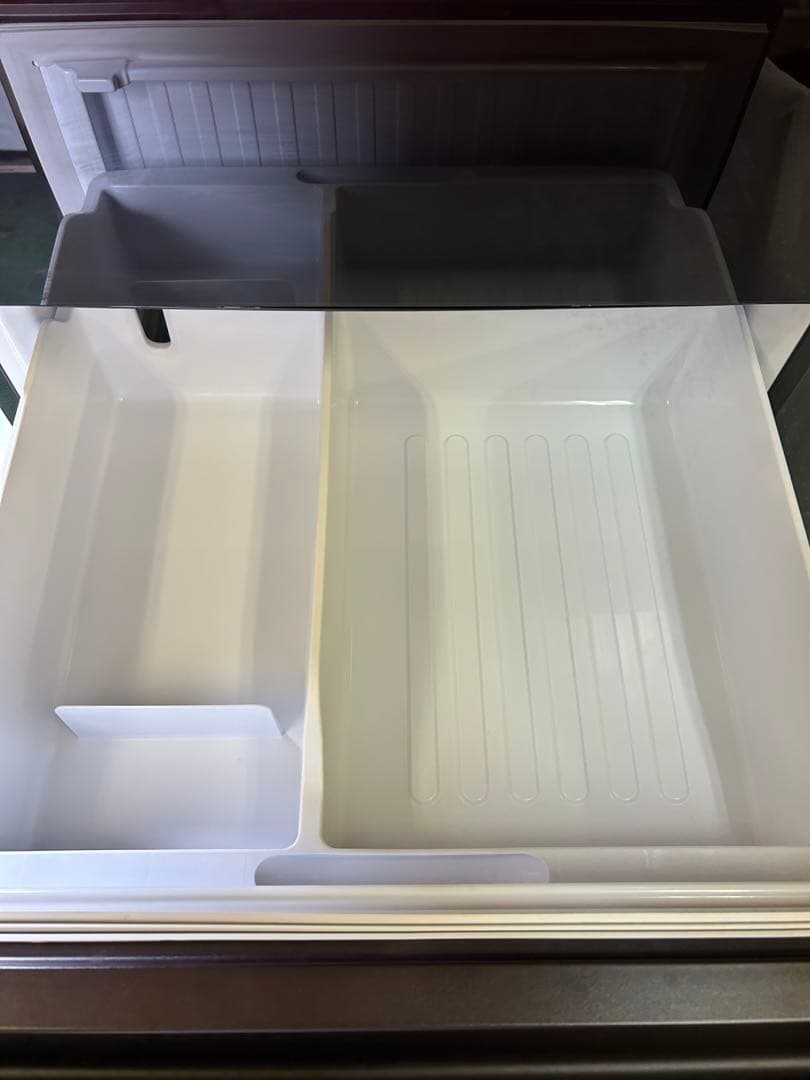 【美品】シャープ 冷蔵庫 SJ-GW35H-R 350L 両開き 2022年製