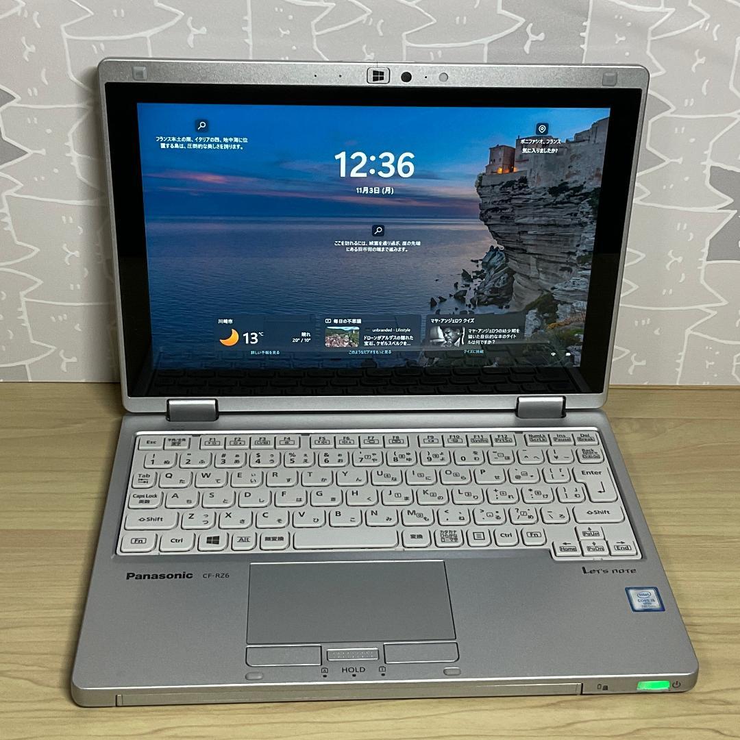 超軽量・LTE＞CF-RZ6 Core i5/8G/SSD256G/Office