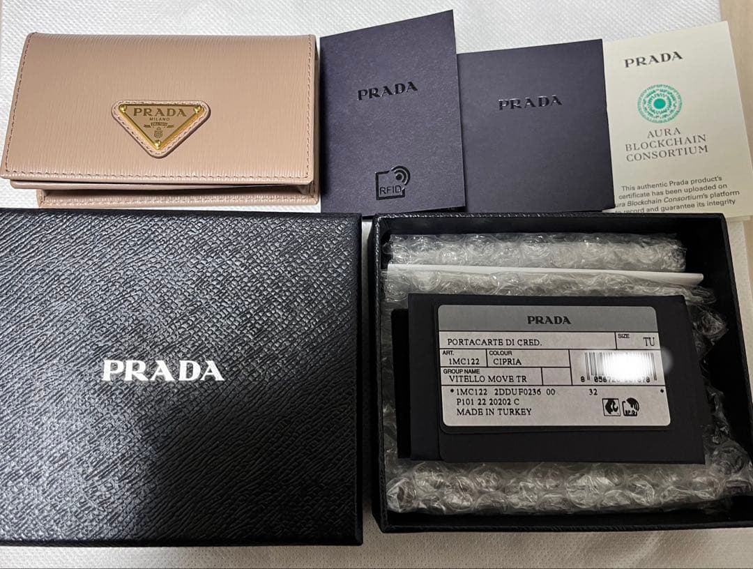 PRADA 名刺入れ CIPRIA 1MC122