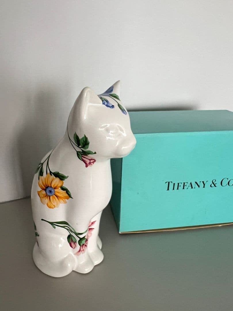 Tiffany & Co. 猫の陶器置物
