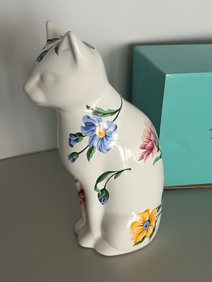 Tiffany & Co. 猫の陶器置物