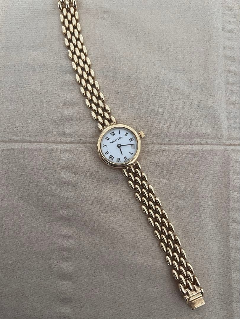 【TIFFANY&CO.】Oval bacelet 14K