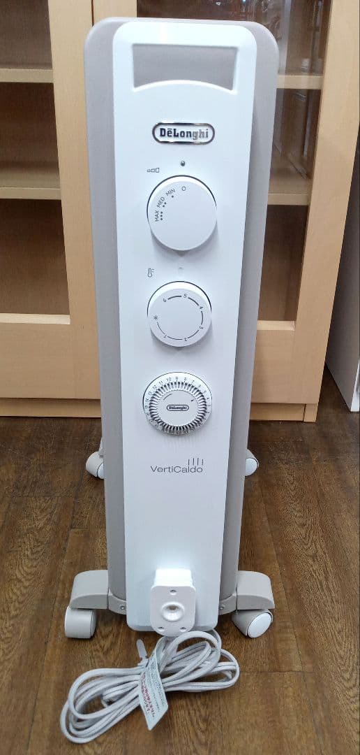 デロンギ　ヴェルティカルド　オイルヒーター　RHJ21F0812-WH