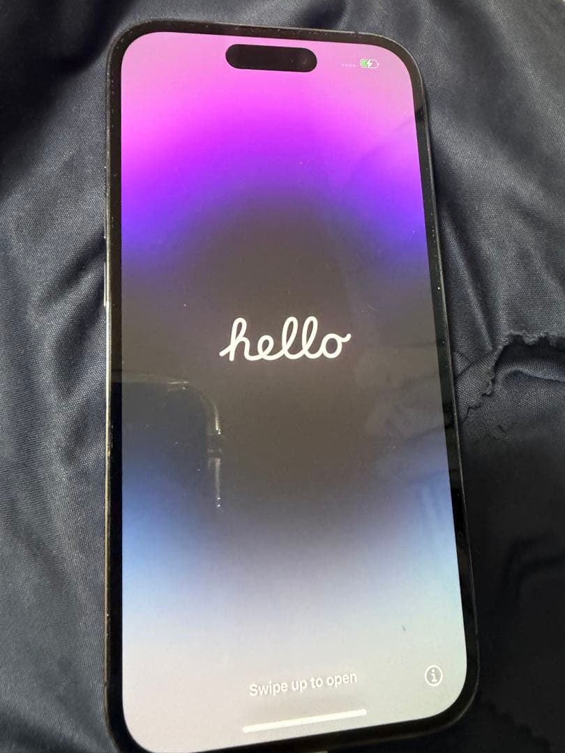 Apple iPhone 14 Pro ディープパープル 256GB ケース付き