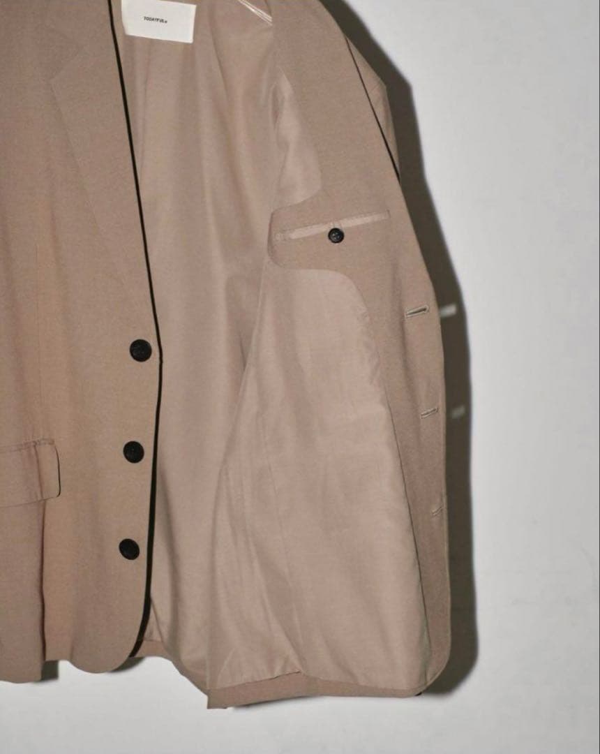 美品 Todayful Heather Over Jacket グレージュ38