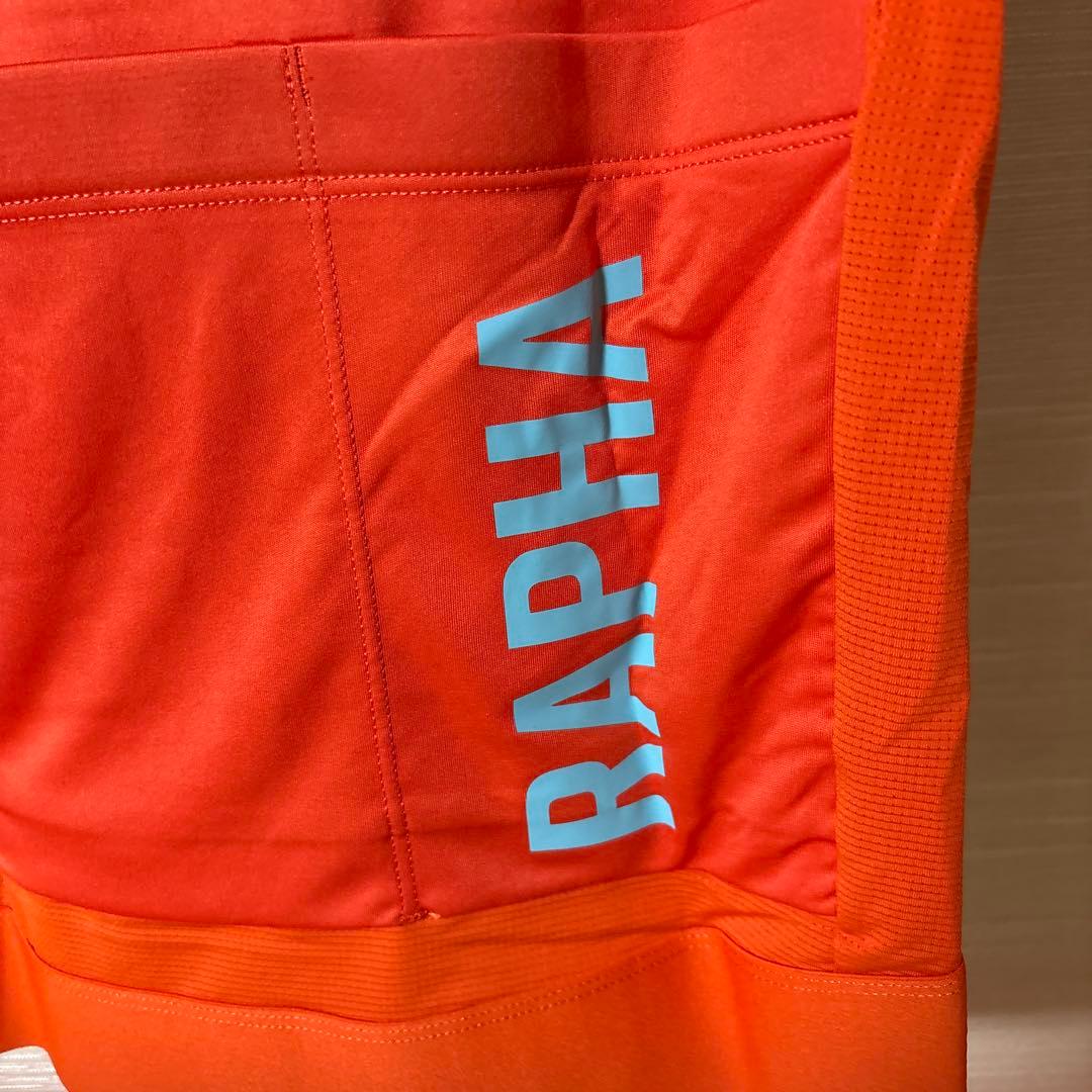 ラファ メンズ プロチーム トレーニング ジャージ Sサイズ 橙系