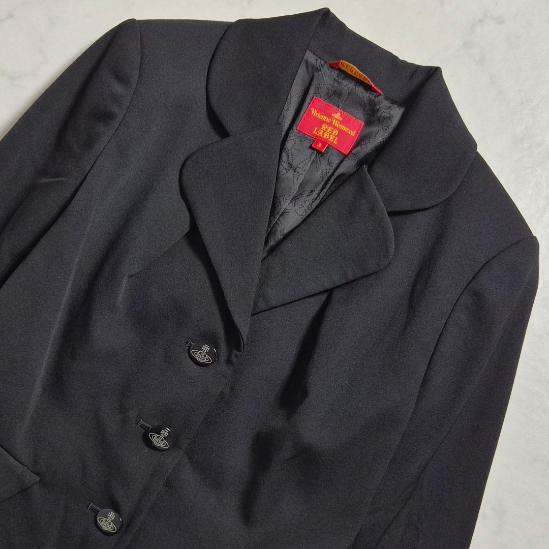 【美品】ヴィヴィアンウエストウッド ラブジャケット オーブ ブラック L