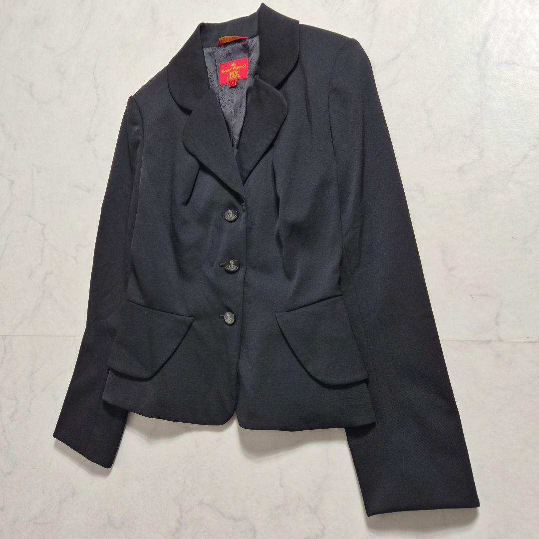 【美品】ヴィヴィアンウエストウッド ラブジャケット オーブ ブラック L