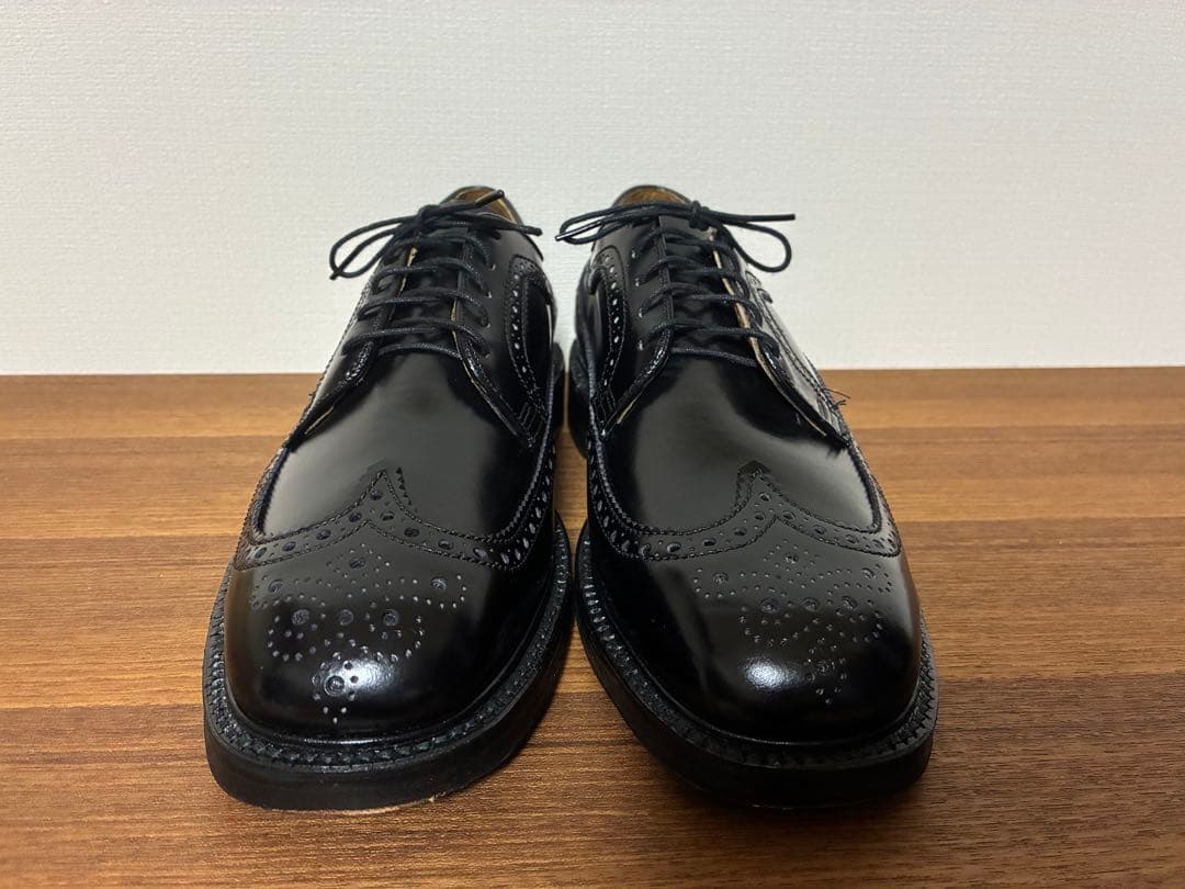 MR. MARTI レザーシューズ ロングウィング 8 1/2 デッドストック