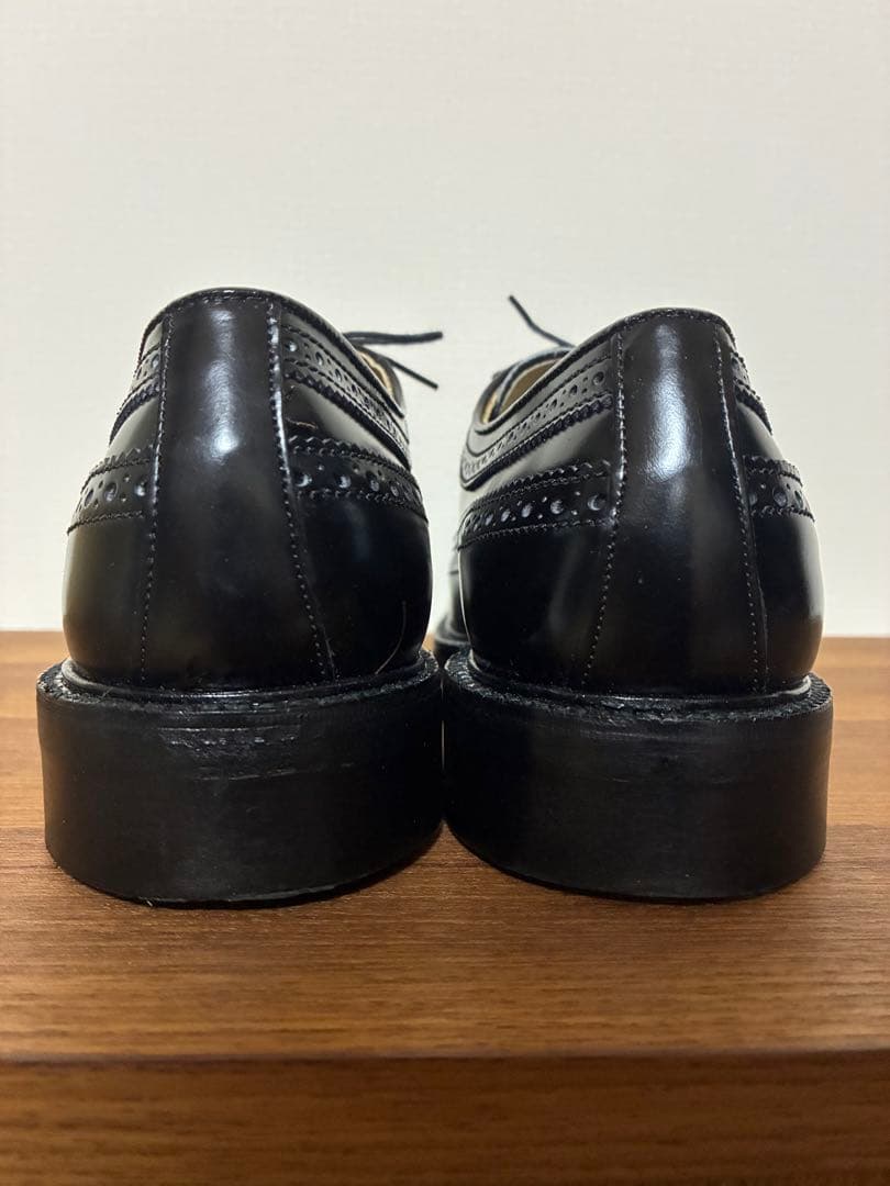 MR. MARTI レザーシューズ ロングウィング 8 1/2 デッドストック