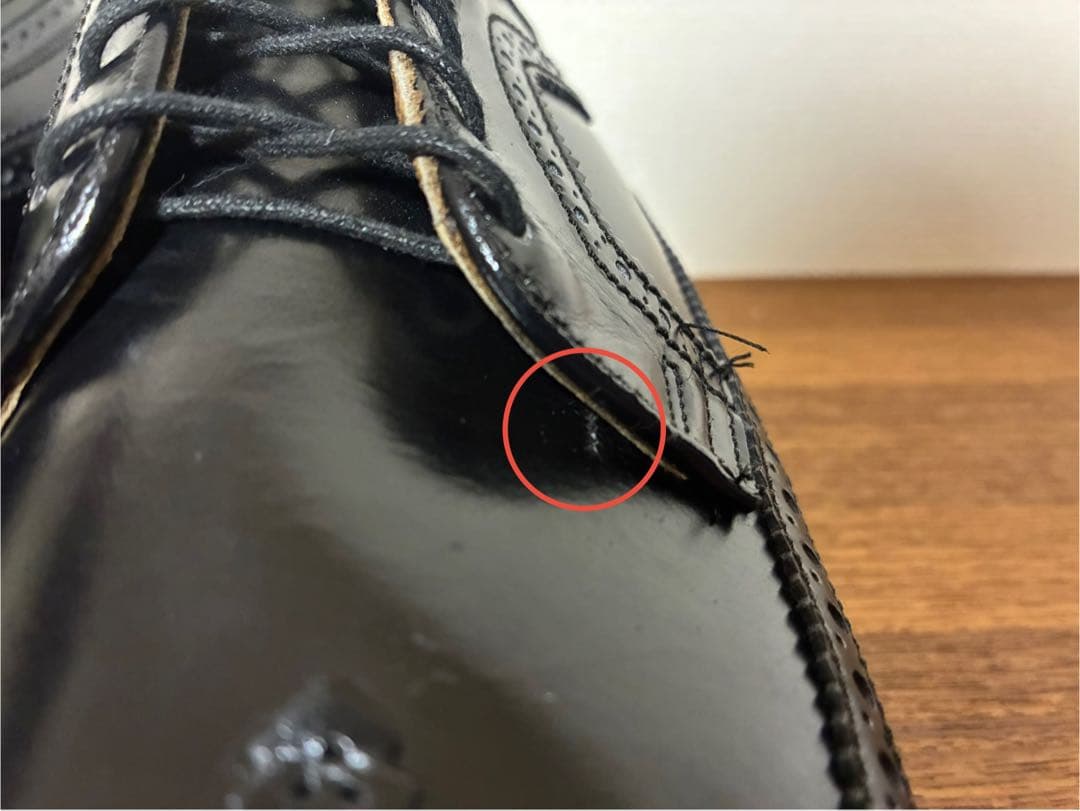 MR. MARTI レザーシューズ ロングウィング 8 1/2 デッドストック