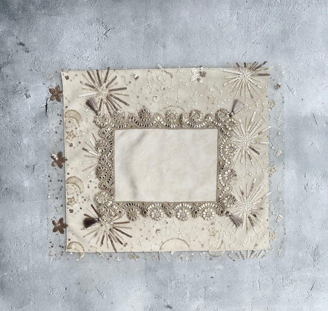 Creative Kit レースクロスとマットの2点セット 太陽と月のレース