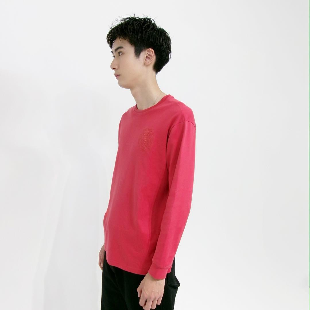 HEBO様Hermes エルメス　ロゴロンT ロゴ刺繍　胸ロゴ　レディース