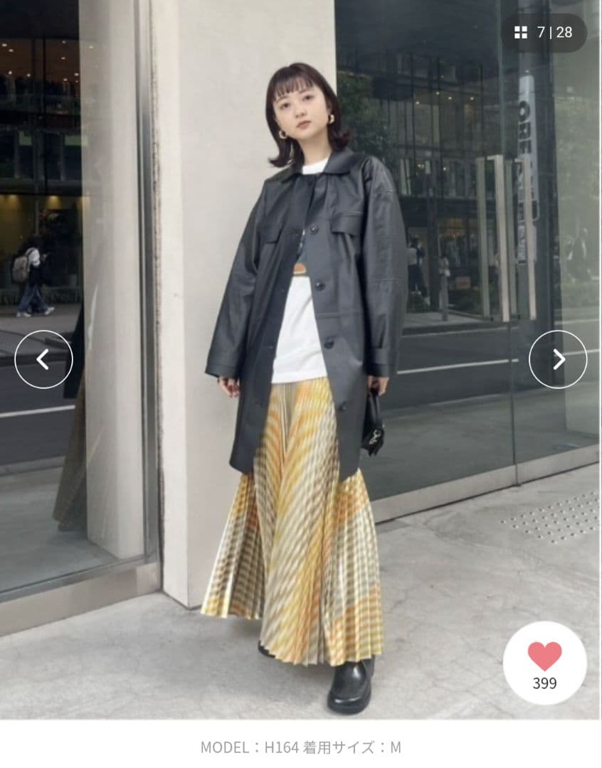 Ameri　CASUAL LIKE CAPA COAT