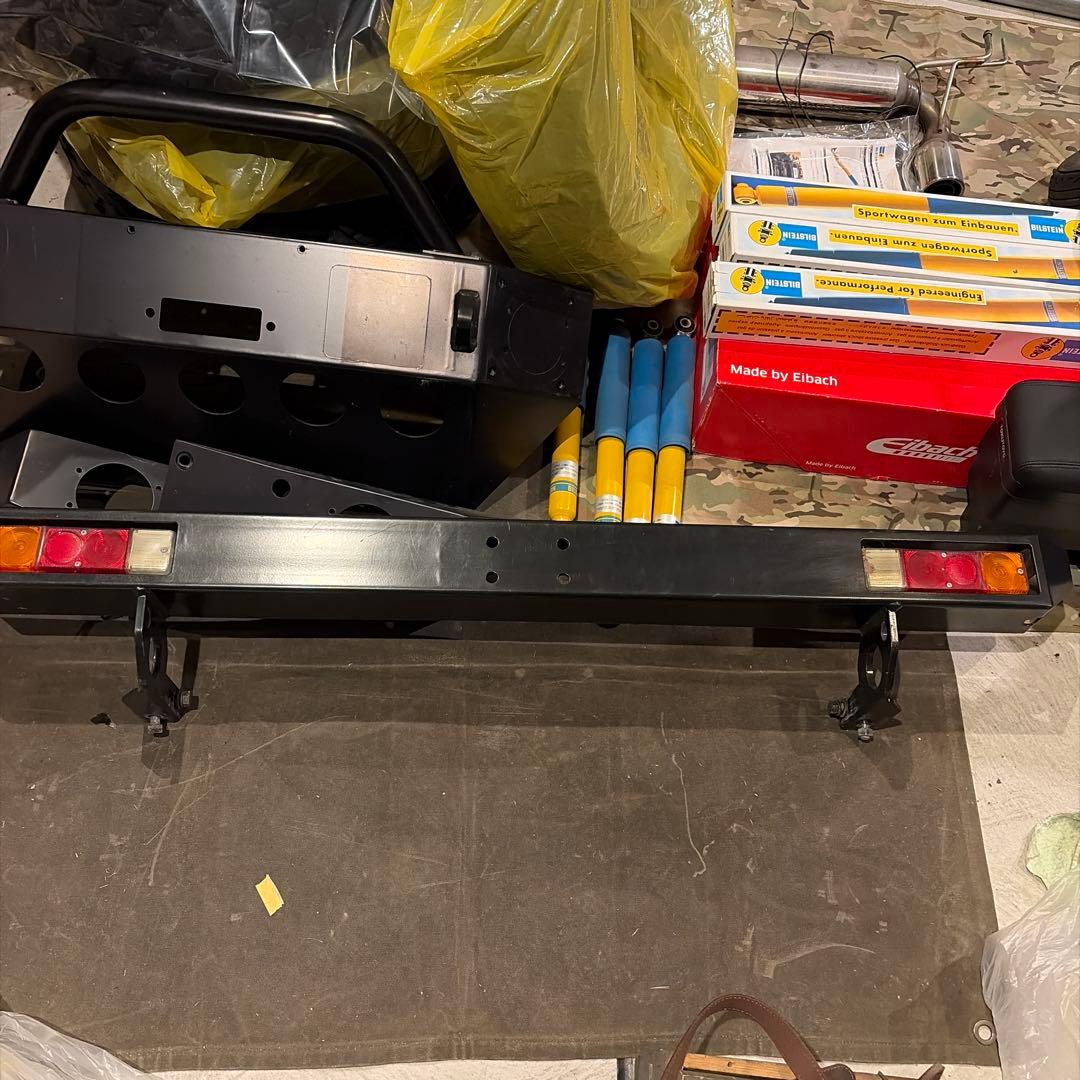 ワイルドグース　クロカンリアバンパー　スチール